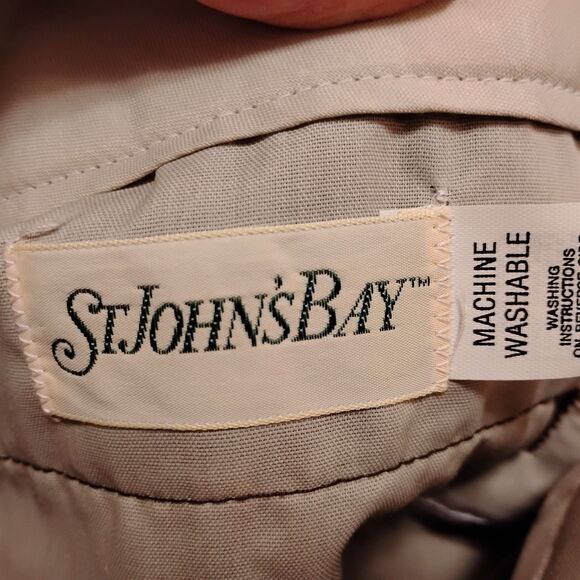St. John's Bay vintage corduroy pants mens 36x32 brown 90's straight leg NWT - Picture 8 of 9